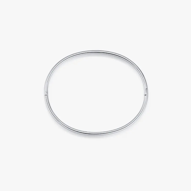 Thin Simple Stacker Cuff Bangle