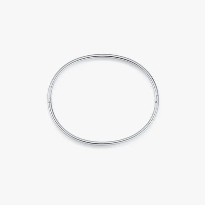Thin Simple Stacker Cuff Bangle