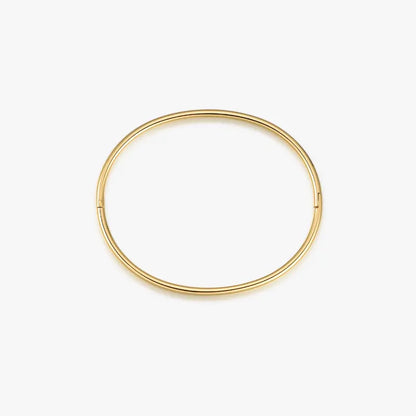 Thin Simple Stacker Cuff Bangle