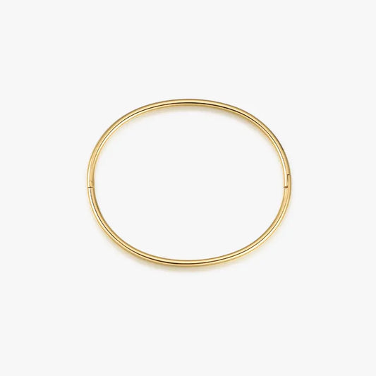 Thin Simple Stacker Cuff Bangle