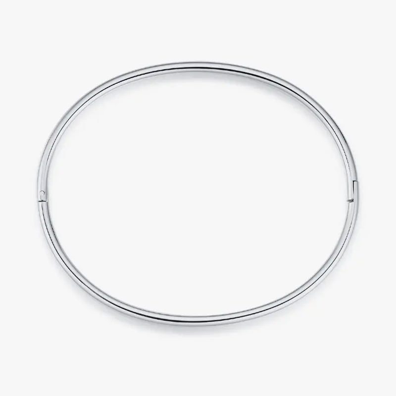 Thin Simple Stacker Cuff Bangle